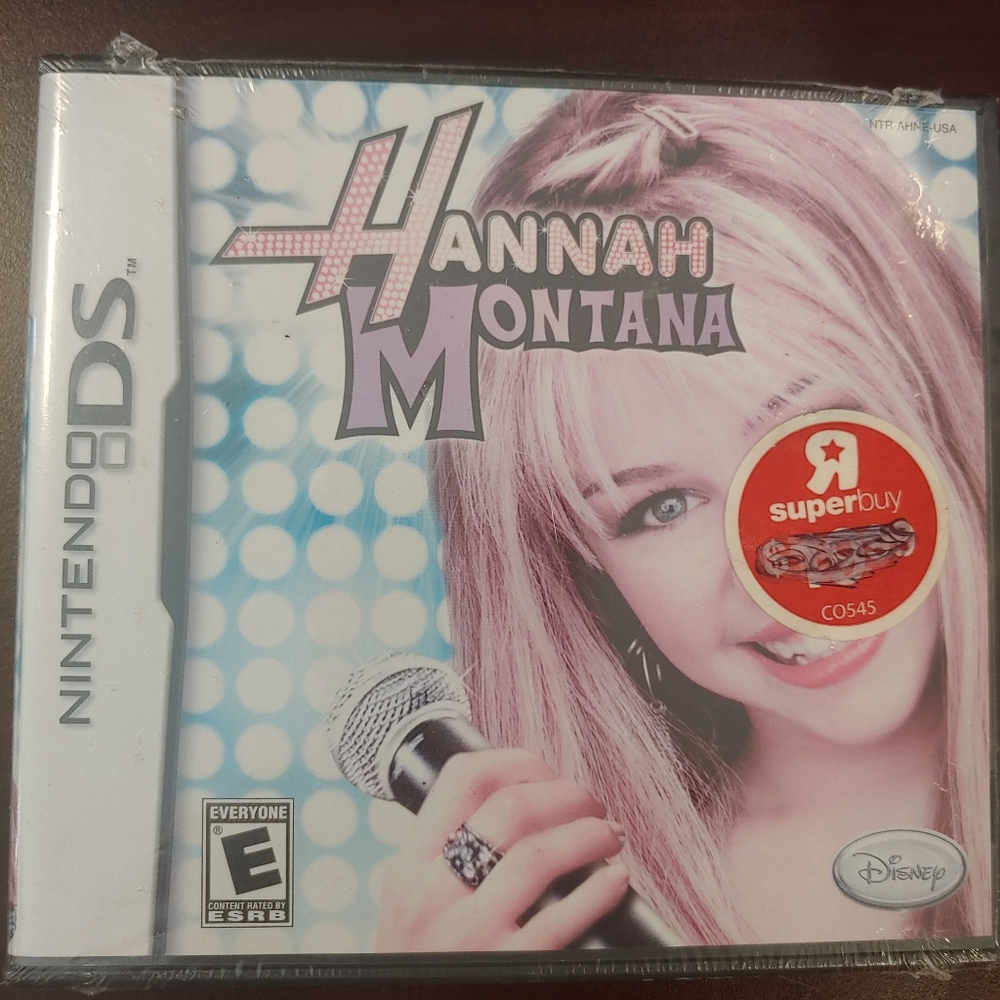 Hannah Montana Nintendo DS game new sealed